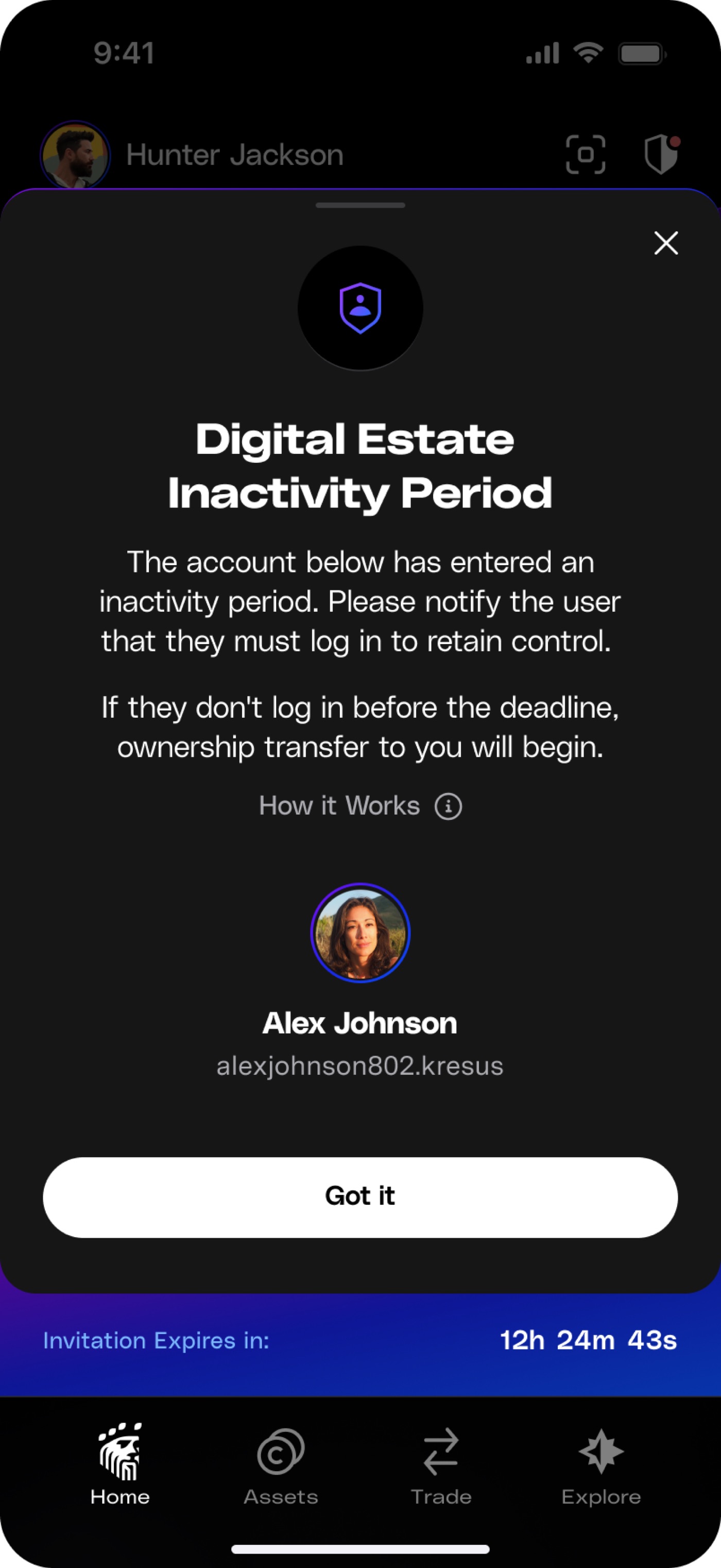 Digital Estate Alert