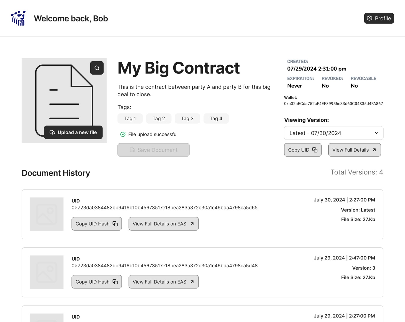 KPMG Attestation Wireframe