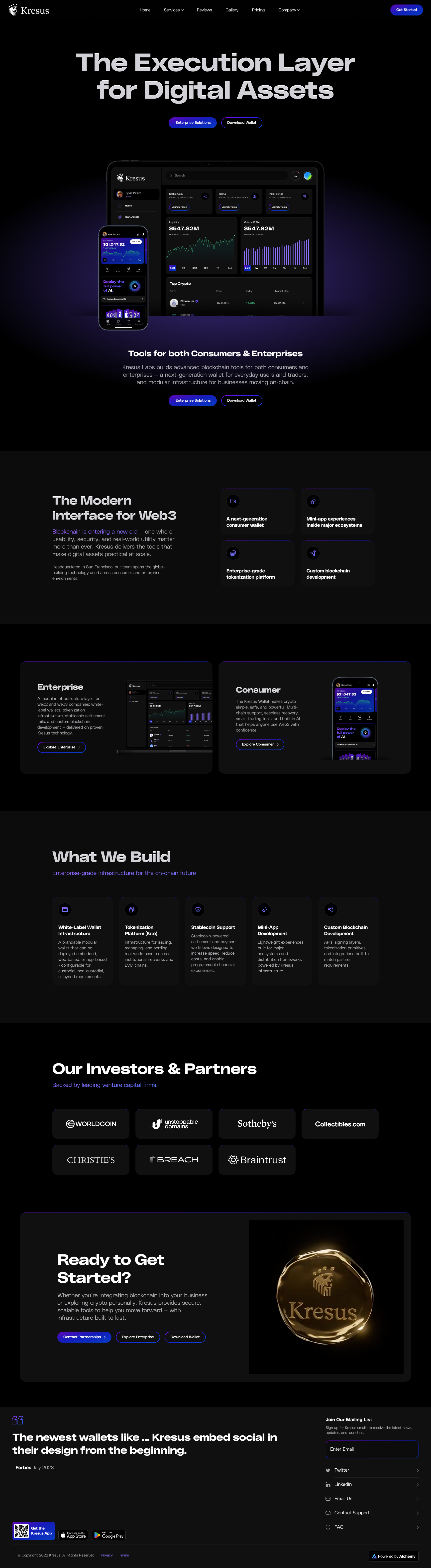 Kresus Website Redesign